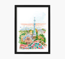 Load image into Gallery viewer, Print Park Güell