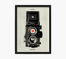 Load image into Gallery viewer, Print Vintage Camera