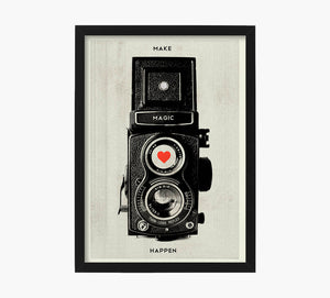 Print Vintage Camera