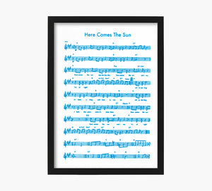 Here Comes The Sun Art Print