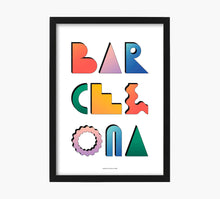 Cargar imagen en el visor de la galería, Print Barcelona Color