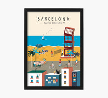 Cargar imagen en el visor de la galería, Print Barceloneta