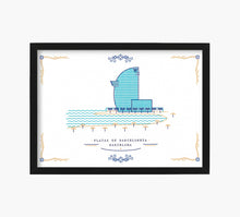 Cargar imagen en el visor de la galería, Playas de Barceloneta Art Print