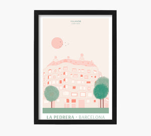 La Pedrera Art Print