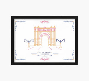 Print Arc de Triomf
