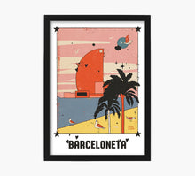 Load image into Gallery viewer, Print Barceloneta (W Hotel)