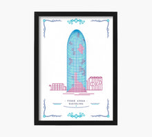 Cargar imagen en el visor de la galería, Torre Agbar Art Print