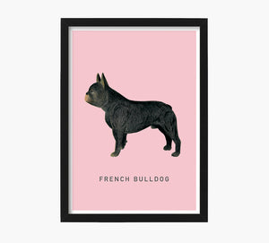 Print French Bulldog