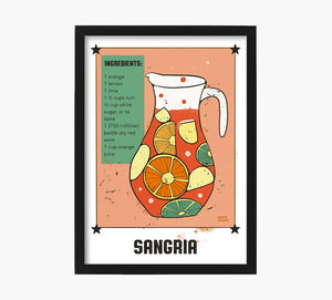 Sangria Art Print