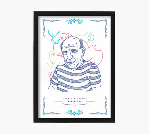 Print Pablo Picasso Old