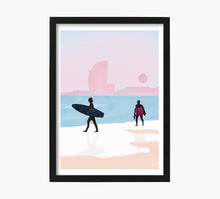Cargar imagen en el visor de la galería, Playa de San Sebastian Art Print