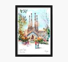 Cargar imagen en el visor de la galería, Sagrada Familia Passio Art Print