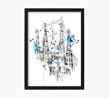 Load image into Gallery viewer, Print Sagrada Familia with Birds