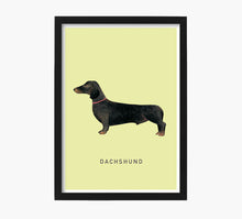 Load image into Gallery viewer, Print Dachshund