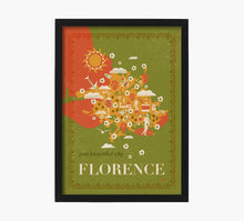 Load image into Gallery viewer, Florence Map