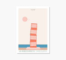 Cargar imagen en el visor de la galería, La Barceloneta Art Print