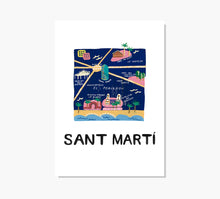 Cargar imagen en el visor de la galería, Print Barrio del Sant Martí