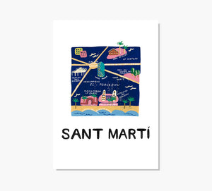 Print Barrio del Sant Martí