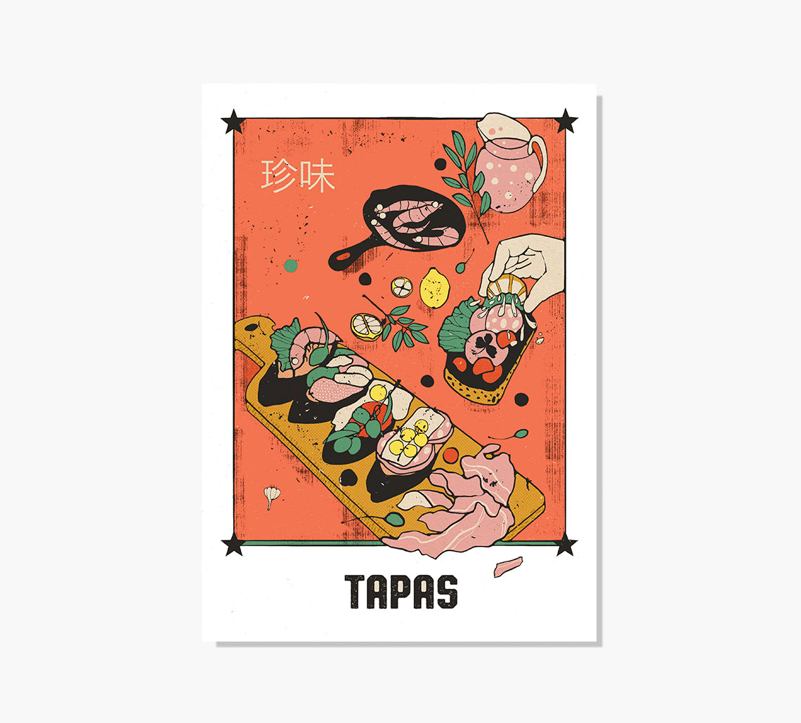 Tapas Art Print