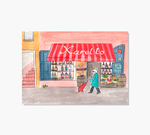 La Botiga Dels Vins Art Print