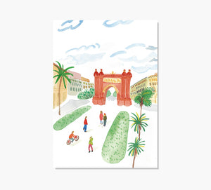 Arc de Triomf Art Print