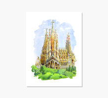 Cargar imagen en el visor de la galería, Print Sagrada Família