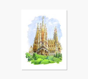 Sagrada Família Art Print