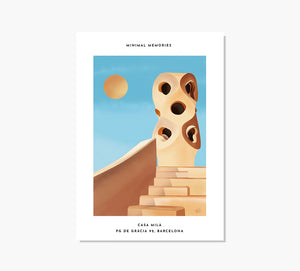 Print Casa Mila