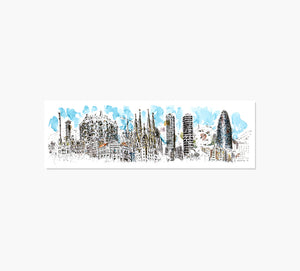 Skyline V2 Art Print