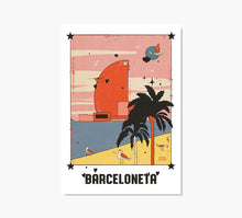 Load image into Gallery viewer, Print Barceloneta (W Hotel)