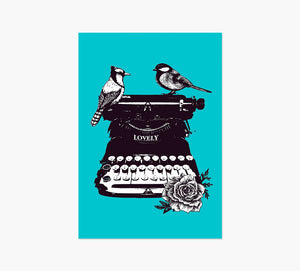 Print Vintage Birds