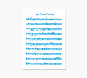 Here Comes The Sun Art Print
