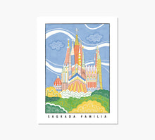 Cargar imagen en el visor de la galería, Sagrada Família Barcelona Lámina Ar Print Mercilona