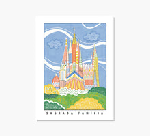 Load image into Gallery viewer, Sagrada Família Barcelona Lámina Ar Print Mercilona