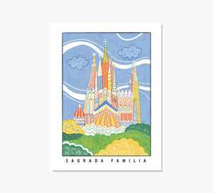 Sagrada Família Barcelona Lámina Ar Print Mercilona