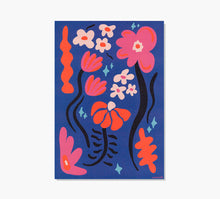 Load image into Gallery viewer, Print Océano Azul de Flores