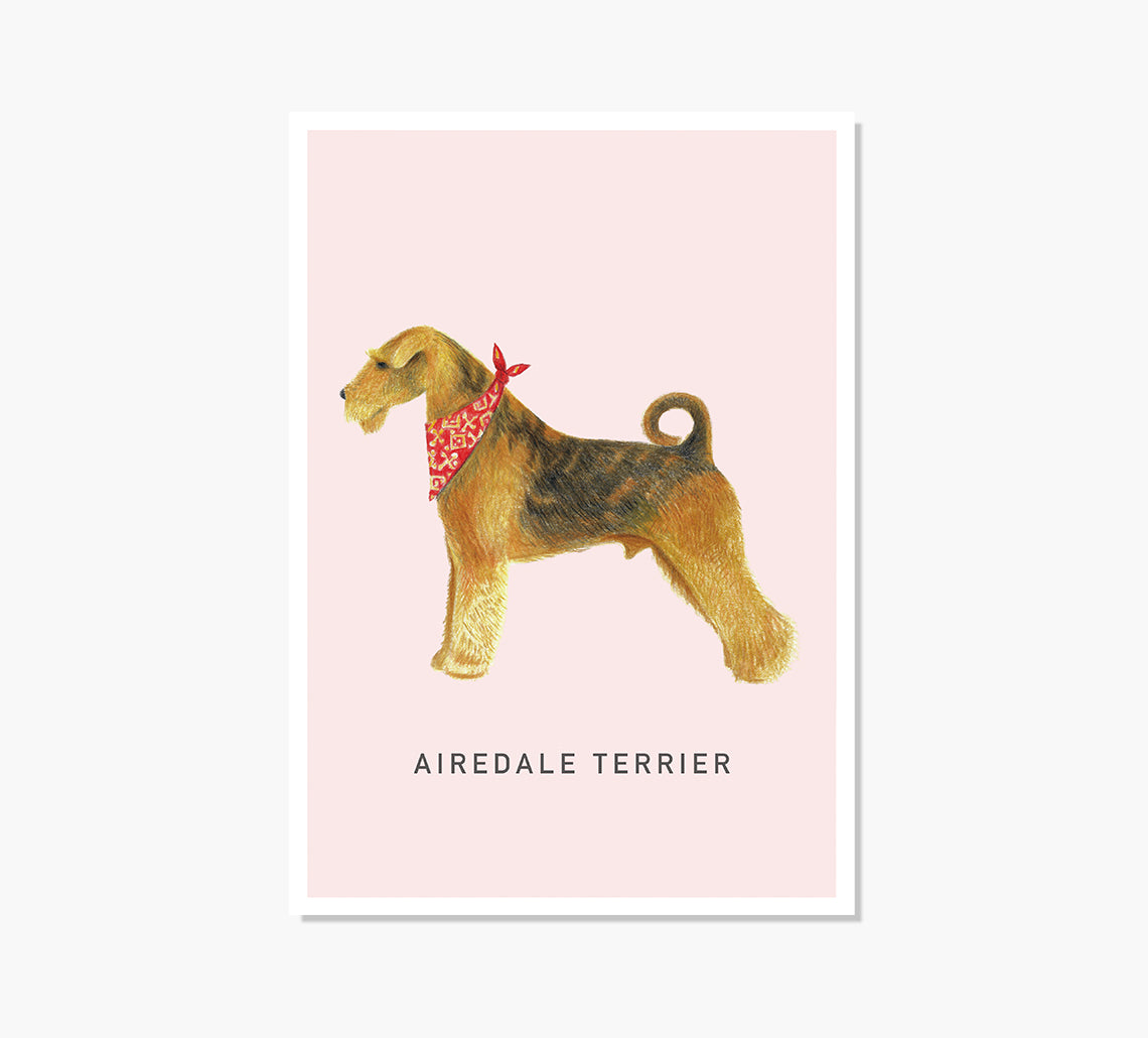 Airedale Terrier Art Print