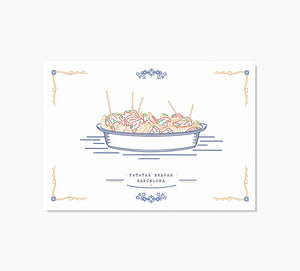 Patatas Bravas Art Print
