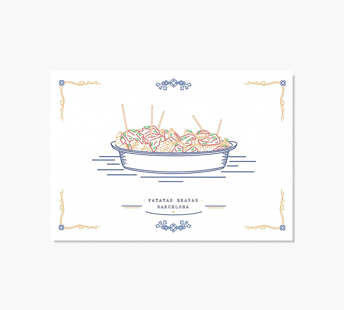 Patatas Bravas Art Print