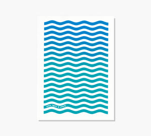 Once Upon a Wave Art Print