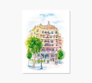 Print La Pedrera/Casa Milà