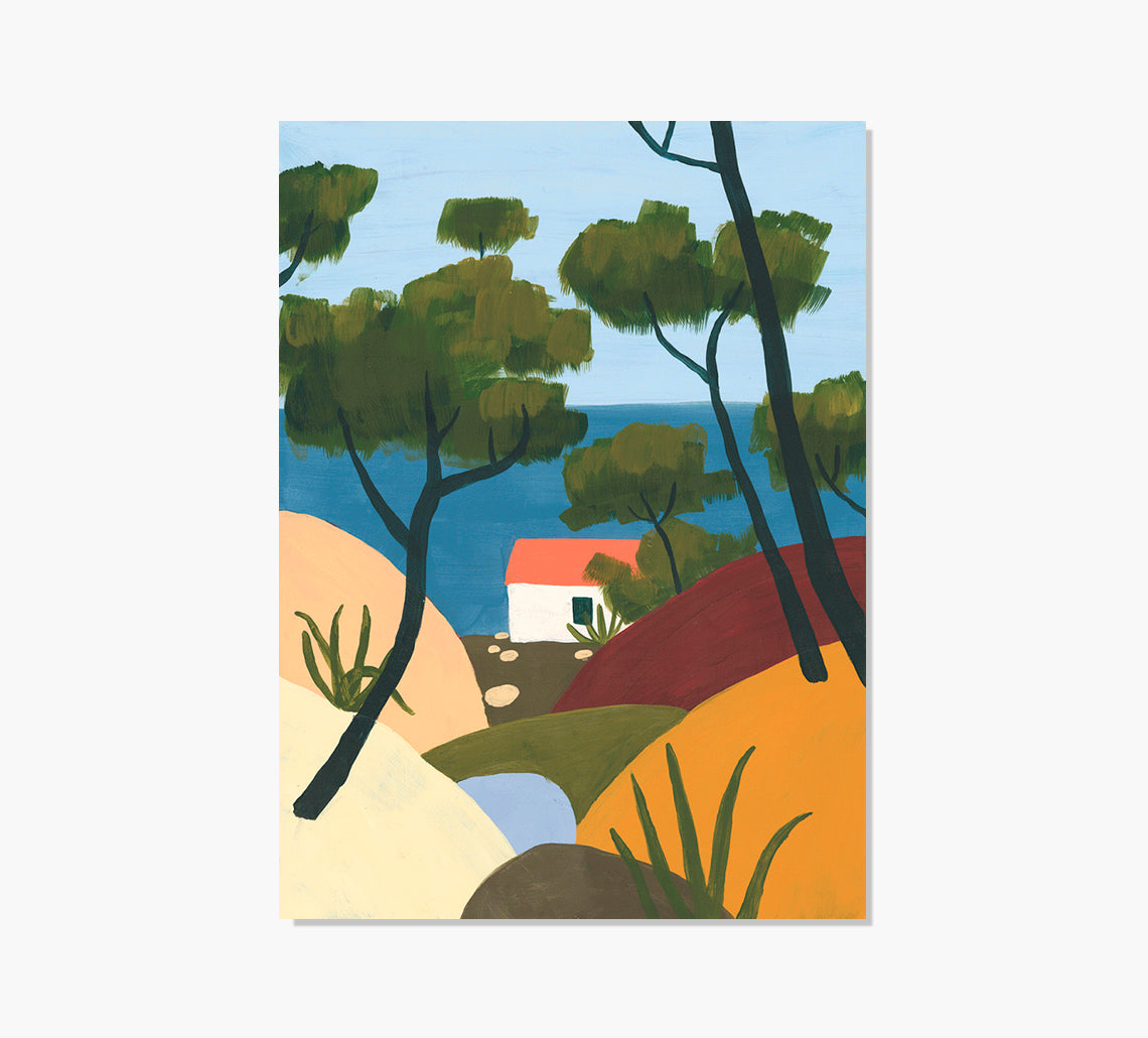 Platja de Can Dell Art Print