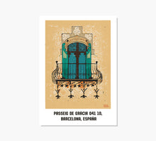Cargar imagen en el visor de la galería, Print Passeig de Gràcia 41