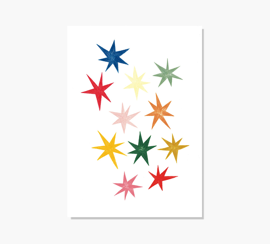 Estrellas Art Print