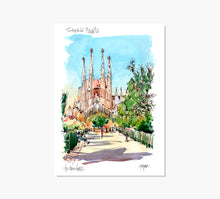 Cargar imagen en el visor de la galería, Print Sagrada Família Naixement