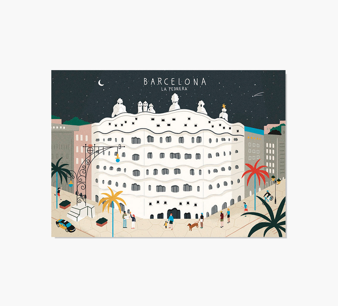 Casa Milà (La Pedrera) Art Print