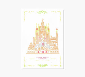 Sagrada Família Art Print