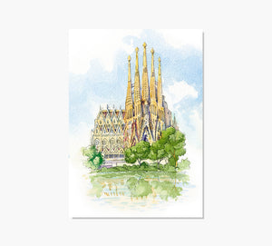 Print Sagrada Família