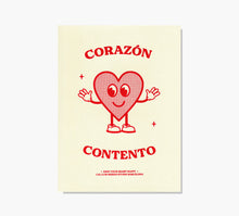 Cargar imagen en el visor de la galería, Corazón Contento Art Print