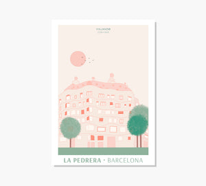 La Pedrera Art Print